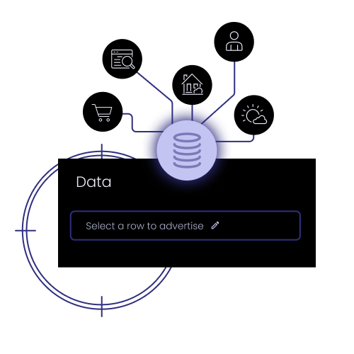Data sources connected to Evocalize