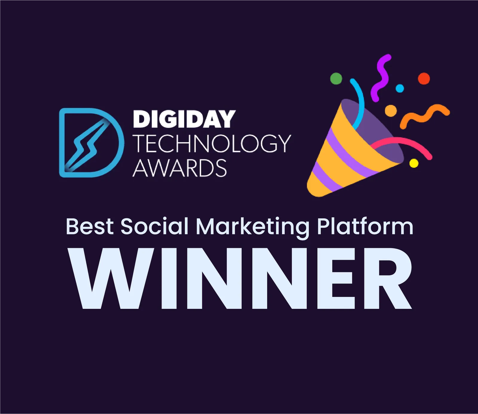 Evocalize named Best Social Marketing Platform by Digiday