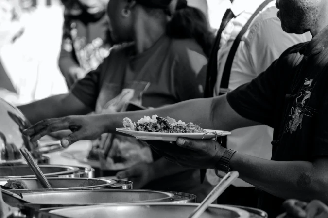 catered food