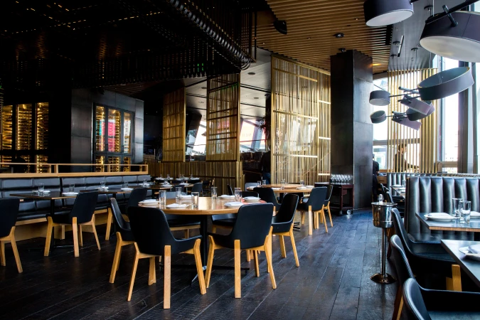 restaurant space for community events