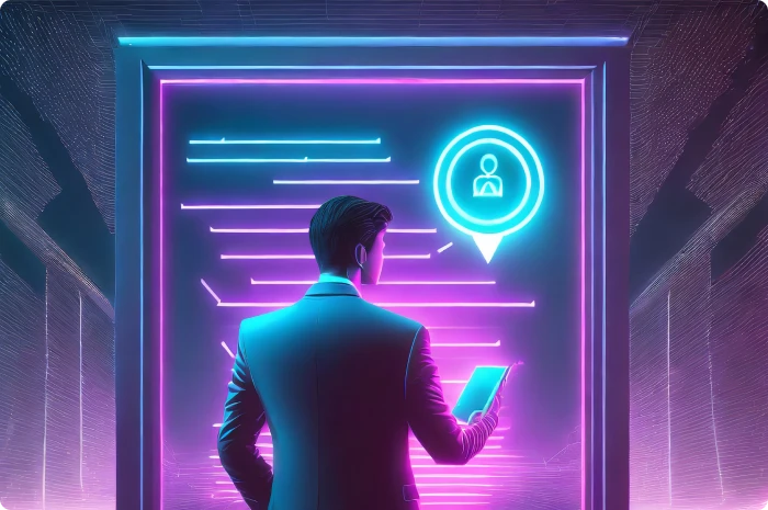 Customer marketing persona computer digital