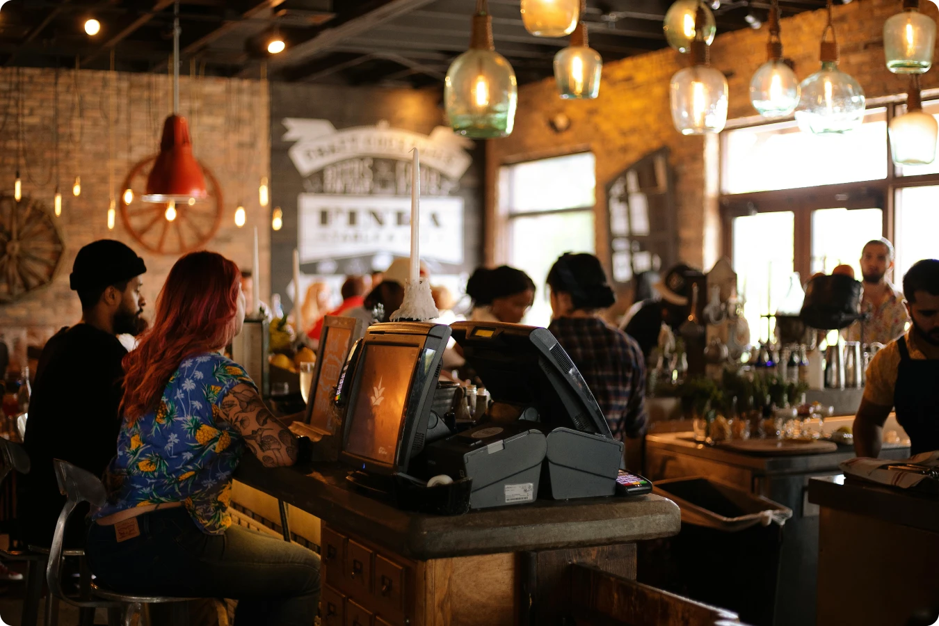 Personalization for brand loyalty - Busy restaurant