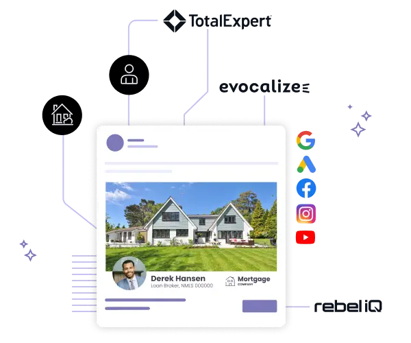 Total Expert marketing — integration with Evocalize and rebel iQ