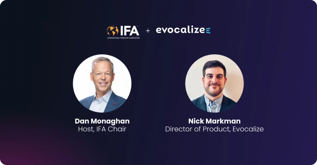 Ai for franchises speakers: Dan Monaghan and Nick Markman