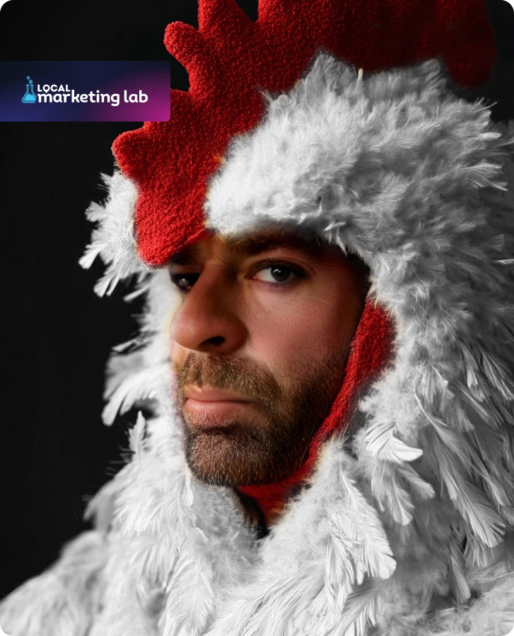 Mayor of the mile: AI image of Sam Stanovich from Big Chicken