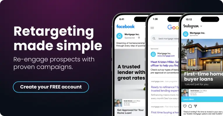 Retargeting made simple. Re-engage prospects with proven campaigns.