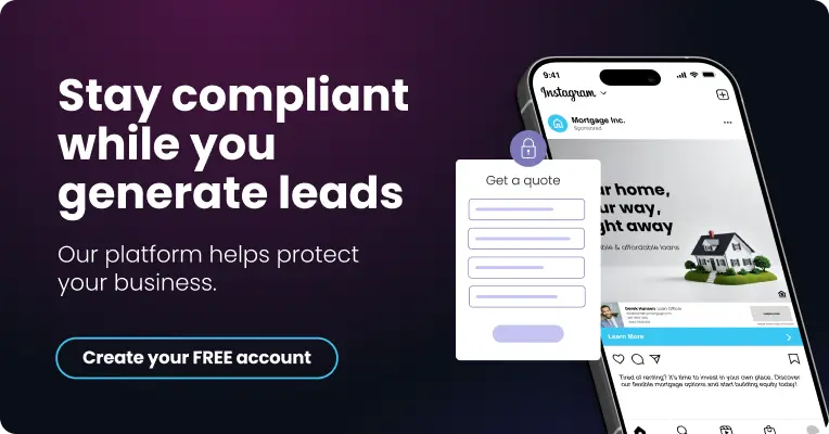 Stay compliant while you generate leads. Our platform helps protect your business.